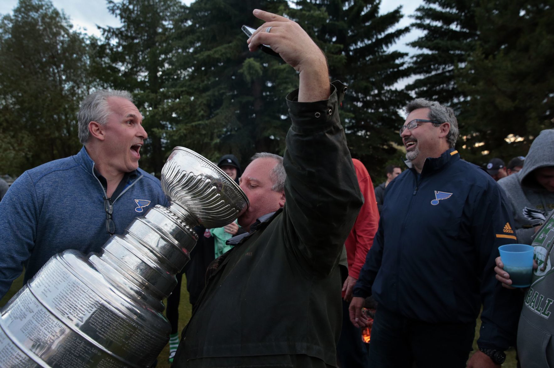 The road to Calahoo welcomes the Stanley Cup